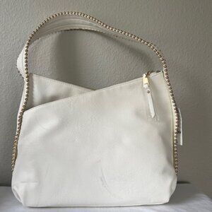 INC Valliee Women Shoulder Bag Hobo One Size Color Vanilla